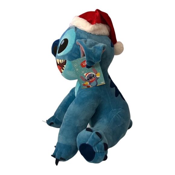 Large Christmas Stitch with Santa Hat Greeter - Picture 5 of 5